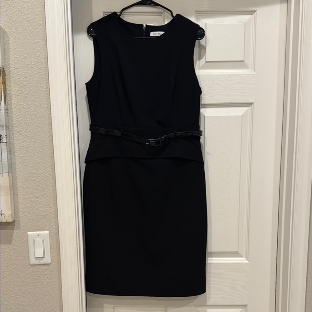 Elegant Black Sleeveless Dress